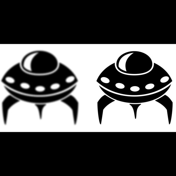 alien spaceship icon Thumbnail