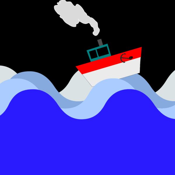 boat at sea Thumbnail