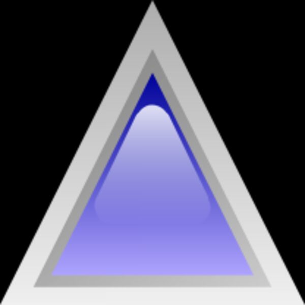 led triangular 1 blue Thumbnail