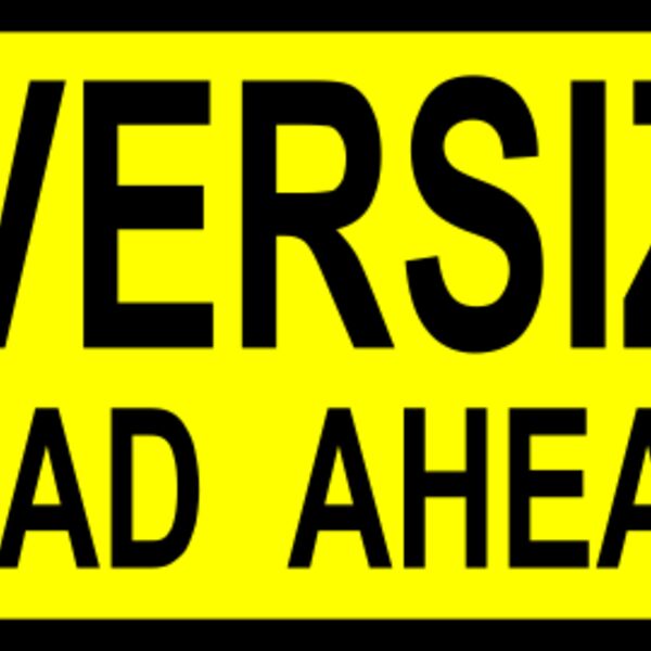 Leomarc caution oversized load ahead Thumbnail