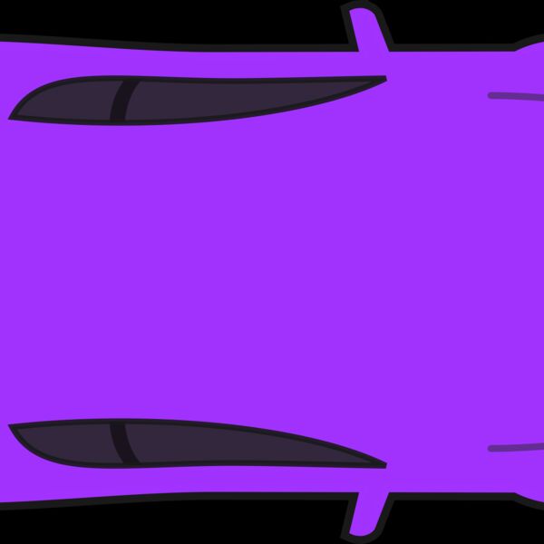SimplePurpleCarTopView Thumbnail