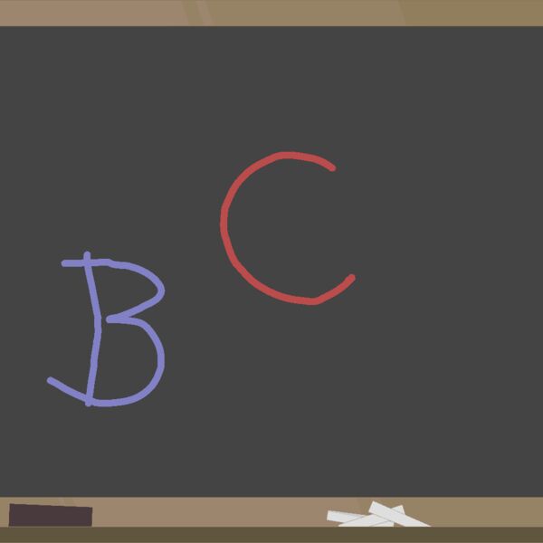 blackboard w letters Thumbnail