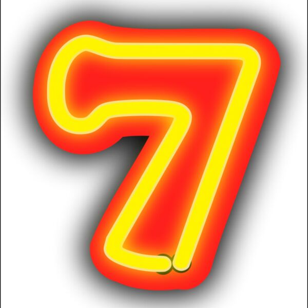 rwwgub Neon Numerals 7 Thumbnail