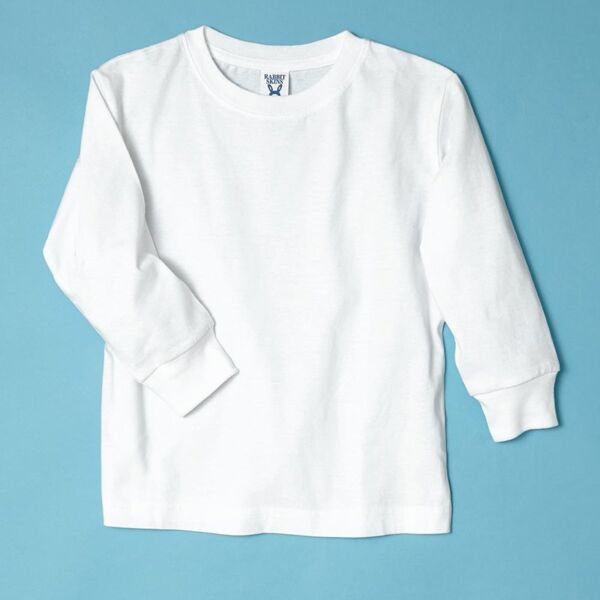 Fine Jersey Toddler Long Sleeve T-Shirt Thumbnail